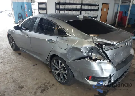 2020 Honda Civic Touring z USA, uszkodzony, nr VIN 19XFC1F93LE210536